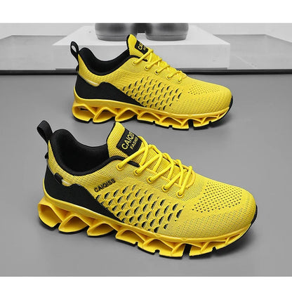 Casual Sneakers Mens Shock-absorb Running Shoes Lightweight Breathable Sports Shoes for Men 2026 New Trendy Gym Trainers for Man