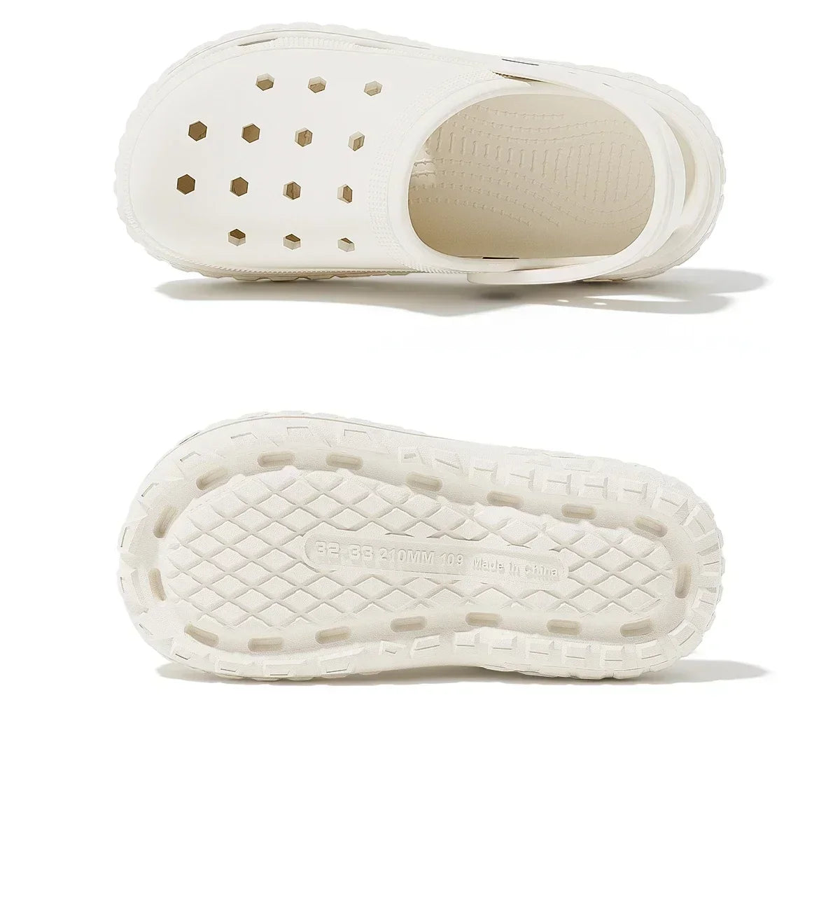 2026 Summer Hollow Out Closed Toe Non-slip Sandals Soft Bottom Sandals Men Lightweight Thick-soled Garden Shoes