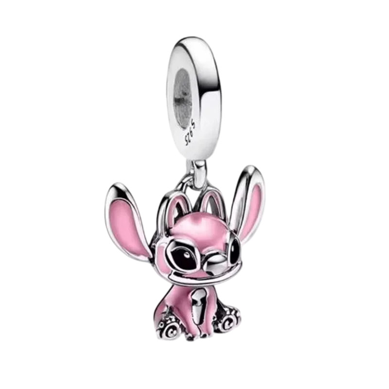 2026 Latest 925 Silver Exquisite Rose Gold Charm Earrings Personalized Pendant Beads, Fashionable Birthday Gift Gifts