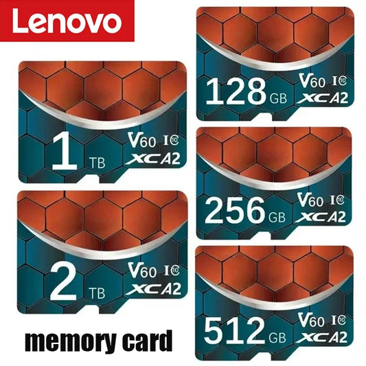 Lenovo 2TB Memory Card 128GB Class 10 V30 TF Card 1TB Mini SD Card 512GB High Speed TF SD Card 256GB For Nintendo Switch Camera