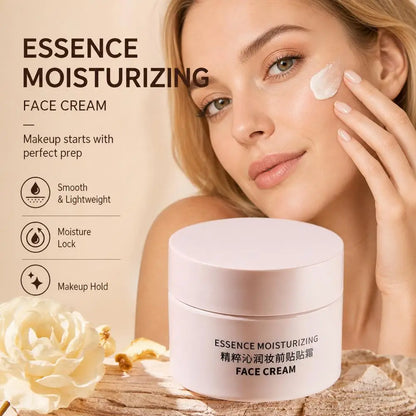 Apply the cream before makeup, moisturizing foundation cream - lasting moisturizing, creating a natural foundation