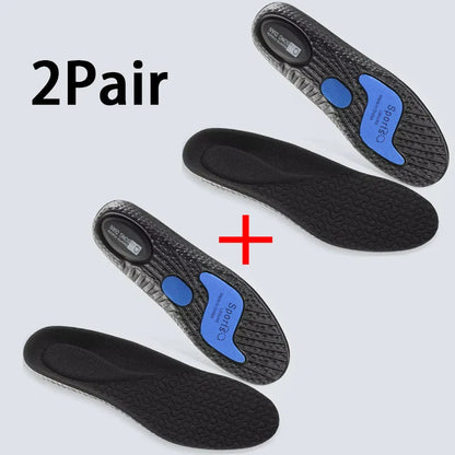 Sport Insoles for Feet Soft Shock Absorption Inserts Template Orthopedic Plantar Fasciitis Insole for Shoes Man Women Shoe Sole
