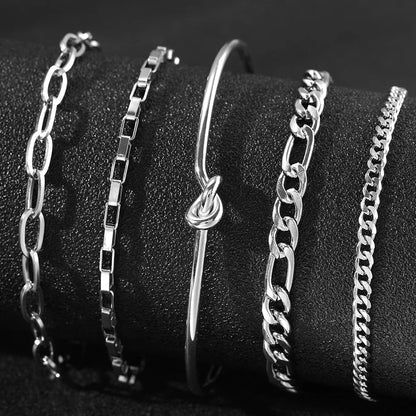 Stainless Steel Bohemian Style Personalized Anklet