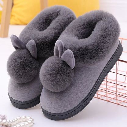 Fluffy Women's Slippers Flats Luxury Designer Woman Shoes Casual Ankle Boots Female Winter Indoor Elegant Fuzzy Fur Slides Soft