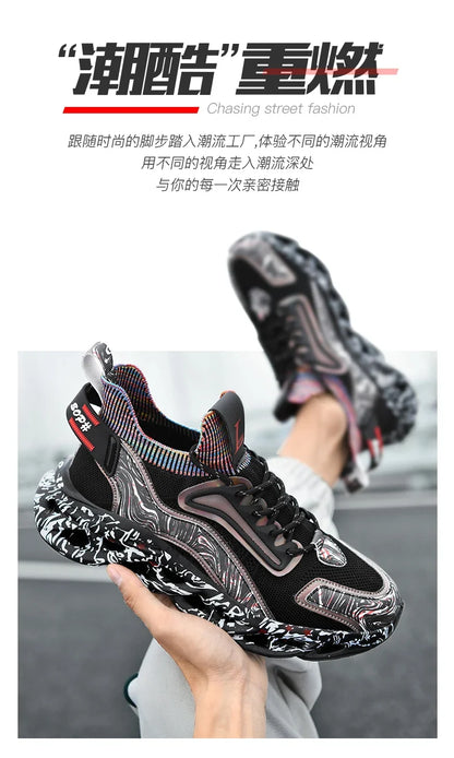 Shoes Men Sneakers Male Casual Mens Shoes Tenis Luxury Shoes Trainer Race Breathable Shoes Fashion Running Shoes for Women