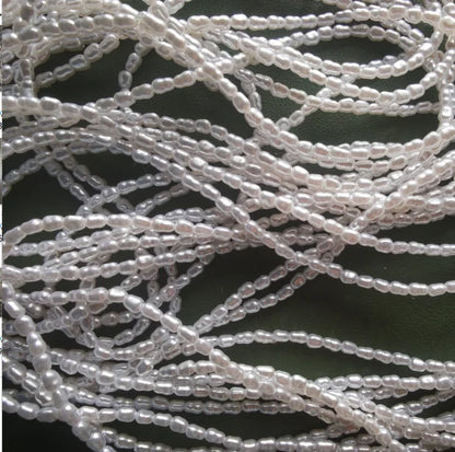 4.5 to 5.5 mm Irregular Baroque Imitation Pearl Semi-Finished Beads for Making Jewelry, DIY Necklacecklace Bracelet Accessories