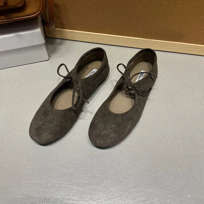 Fashion Butterfly-Knot  Women Flats With Shoes Casual Female Soft Footwear Round Toe Ladies Flats Slip On Shoes