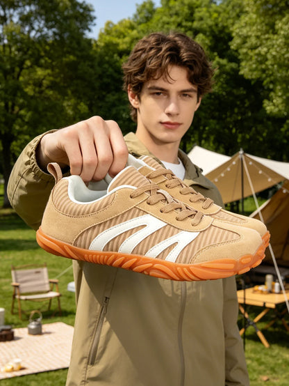 2026 New Men's Wide Shoes, Women's Outdoor Lightweight Running Sports Shoes,Scattered Soft Loose Minimalist Fashion Casual Shoes
