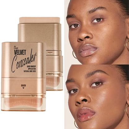 Face Foundation Contour Stick Long-wear Lightweight Brighten Stick Face Concealer Blemish Contouring Beauty Makeup