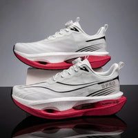 2026 Running Shoes Carbon Board Marathon Men Sports Breathable Lightweight Women's Comfortable Athletic Nonskid Casual Sneakers