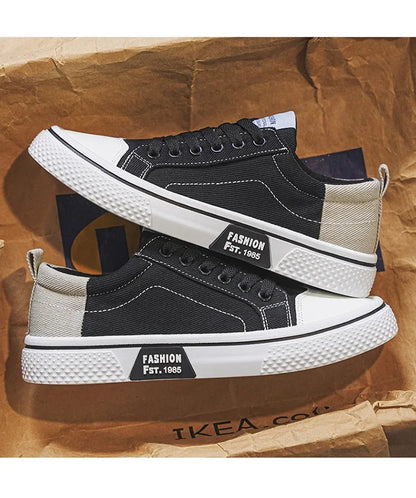 2026 New Summer Men's Breathable Versatile Skateboarding Shoes Men's Soft Bottom Casual Sports Trend Fashion Canvas Shoes 48size