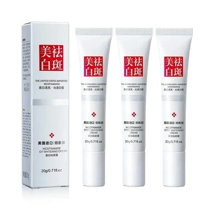 1/3/5pcs Fades Freckle Dark Spots Face Cream Niacinamide Whitening Cream Vitamin E Improve Dullness Fast Brighten Nourish Skin