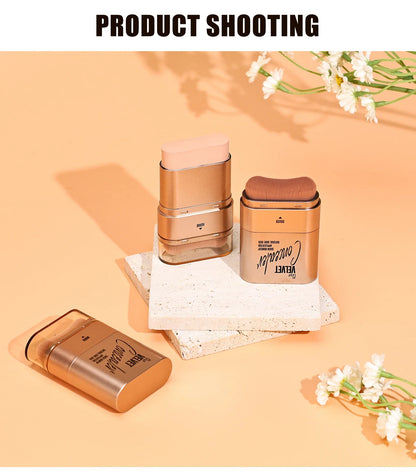 Face Foundation Contour Stick Long-wear Lightweight Brighten Stick Face Concealer Blemish Contouring Beauty Makeup