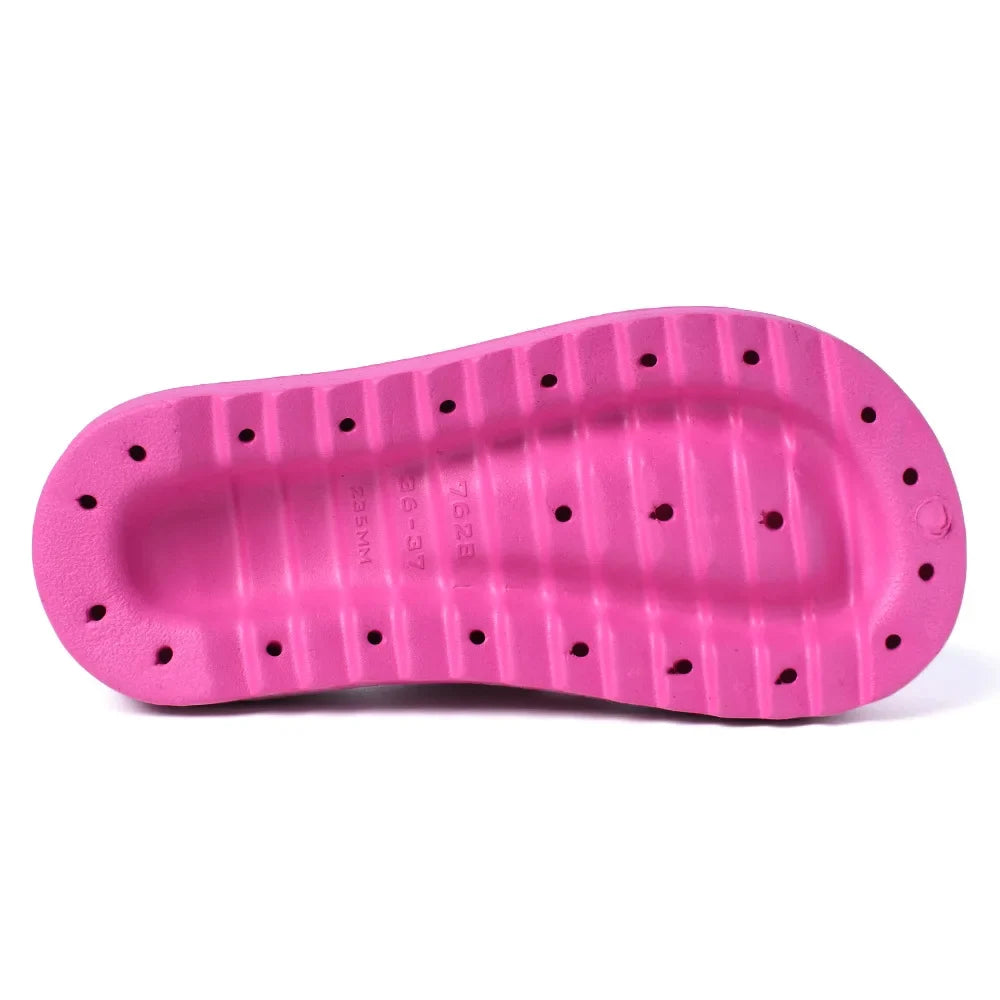 Comwarm New Thick Flip-flops Women Fashion Platform Sandals Outdoor Women Beach Slipper Home Comfort Women's Summer Sandals 2024
