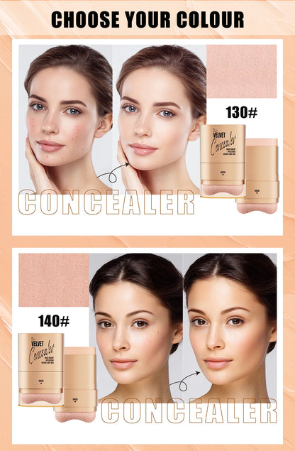 Face Foundation Contour Stick Long-wear Lightweight Brighten Stick Face Concealer Blemish Contouring Beauty Makeup