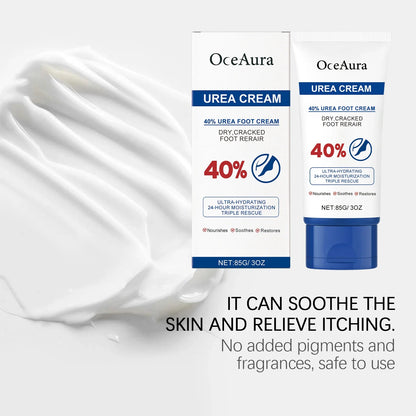40% Urea Foot Cream Softening Dry Cracked Heels Deep Moisturizing Improve Roughness Remove Callus Exfoliation Foot Care Cream