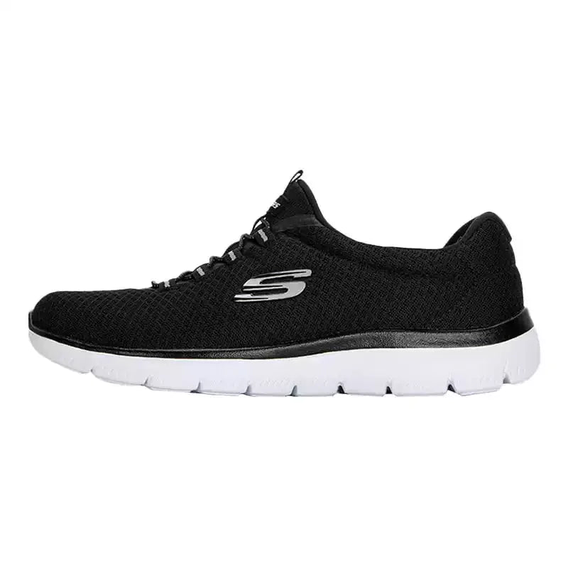Skechers Women's Spring Shoes, Breathable Mesh Athletic Sneakers, Lightweight Running Shoes with Soft Soles 12980-GYPK