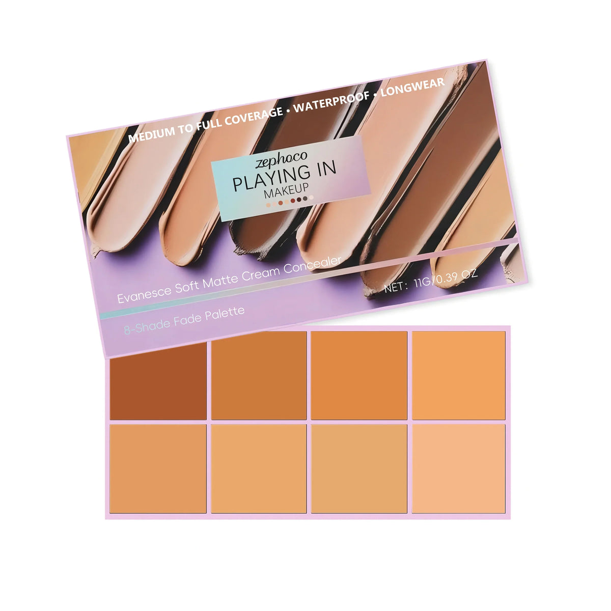 Soft Matte Cream Concealer High Coverage Cover Facial Spots, Acne Scars, Freckles and Tear Troughs Long Lasting Makeup Cosmetics