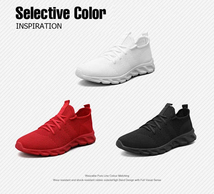 Breathable Men's Sneaker Casual Antiskid and Wear-resistant Jogging Men Sport Shoes Hot Sale Light Man Running Comfortable