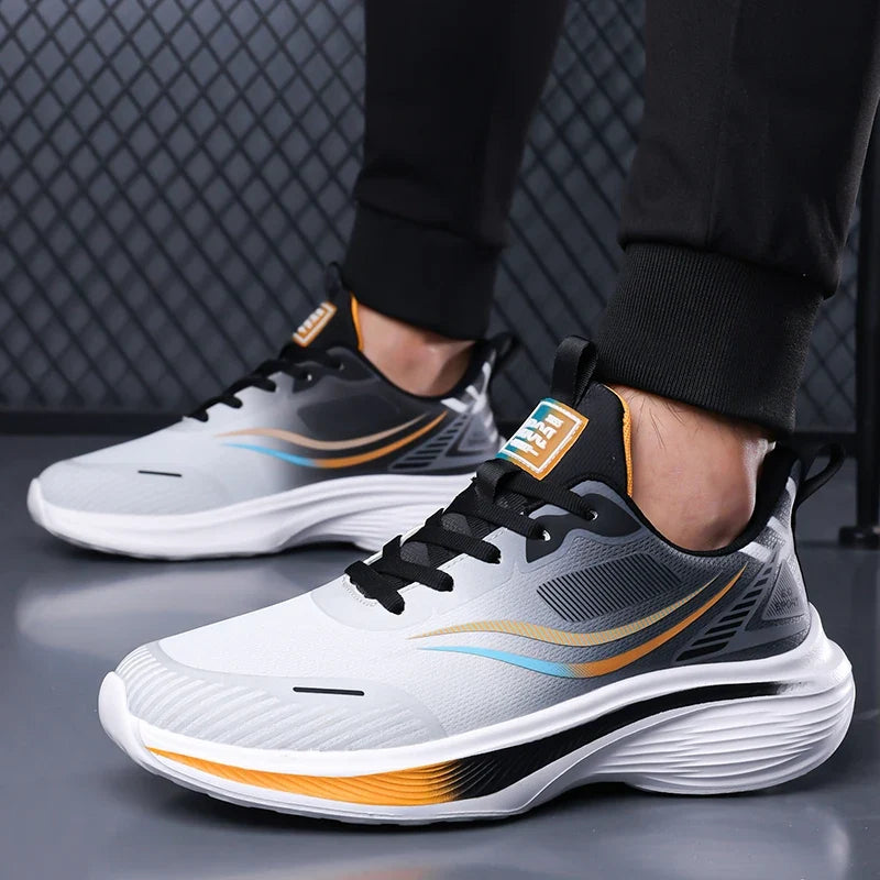 Men's Fashion Sneakers Breathable Comfortable Lightweight Walking Shoes Casual Sports Running Tennis Gym Training Shoes for Men