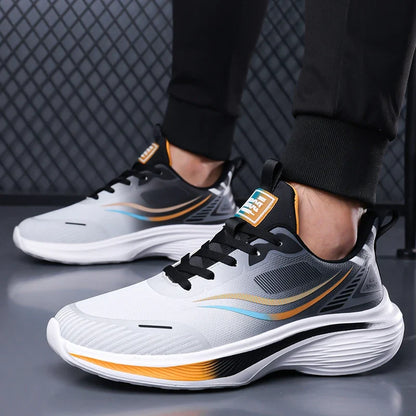 Men's Fashion Sneakers Breathable Comfortable Lightweight Walking Shoes Casual Sports Running Tennis Gym Training Shoes for Men