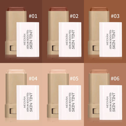 1/2PCS Skin Tint Stick Waterproof Nourishing Solid Tinted Serum Foundation Balm  Face Tinted Face Contour Stick Face Makeup