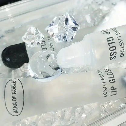 Hydrating 18ml Lip Gloss Moisturizing Lip Oil for Plump, Glossy Lips, Lightens Fine Lines, Suitable for All Skin Types Makeup