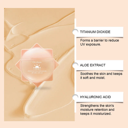 Sunscreen For Face Whole Body SPF 50+ UV Resistant Skin Protection Anti Sunburn Oil Control Moisturizing Sun Isolation Cream