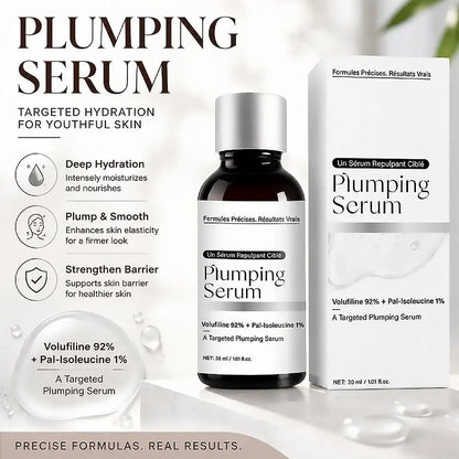 Volufiline 92% + Pal-Isoleucine 1% Plumping Serum with Niacinamide Plumping Anhydrous Skin Radiance Boosting Facial Serum 30ml