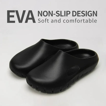 EVA Bread Men's Anti-Slip Odor-Resistant Outdoor Sandals Sports Beach Slippers for Casual Comfortable Footwear