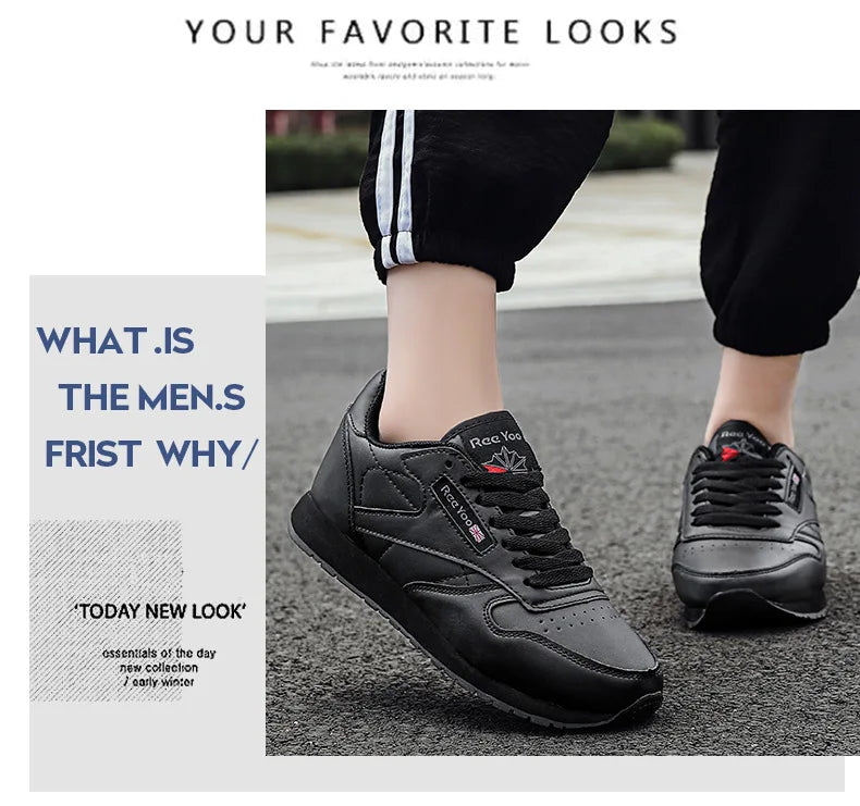 Mens Fashion Casual Shoes Brand Design Comfort Outdoor Anti-slip Comfortable Sports Sneakers Vulcanized Running Shoes for Men