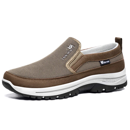 2026 Men Casual Shoes Breathable Soft Bottom Sneakers Men Non-Slip Walking Shoes Comfortable Slip-On Men Loafers Tenis Masculino