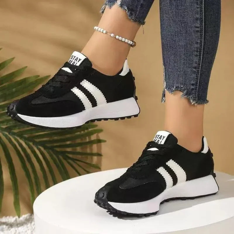 Women's Retro Sneakers Casual Running Shoes Fashion  Walking Shoes Lightweight Athletic Tennis Shoes for Ladies
