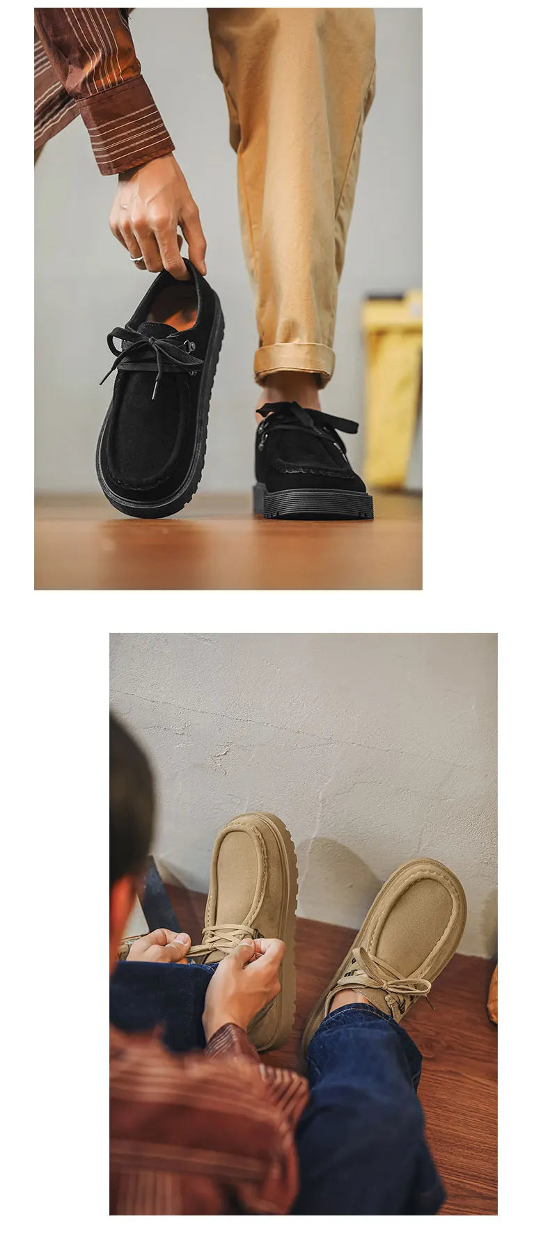 Men Thick Soled Sneakers Fashion Spring/Autumn Soft Board Shoes Personalized Trend Versatile Multi Functional Men Casual Shoes