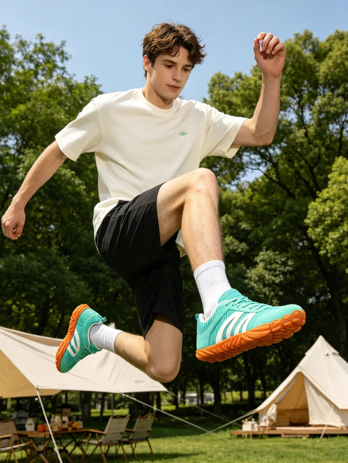 2026 New Men's Wide Shoes, Women's Outdoor Lightweight Running Sports Shoes,Scattered Soft Loose Minimalist Fashion Casual Shoes