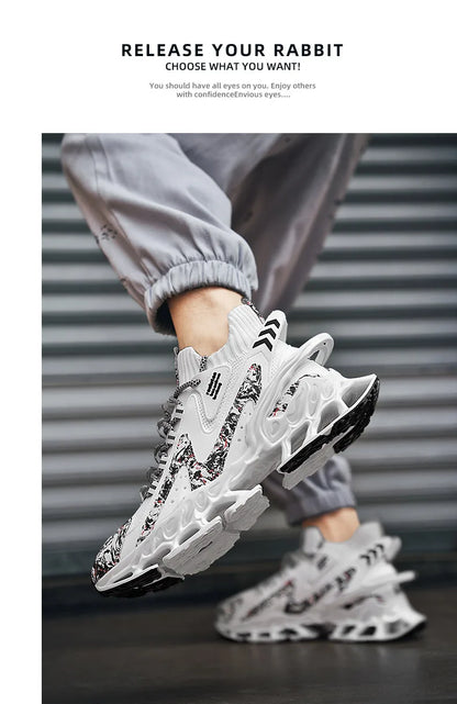 Casual Men's Sneakers Breathable Luxury Trainer Race Shoes Fashion Running Tenis for Men And Women