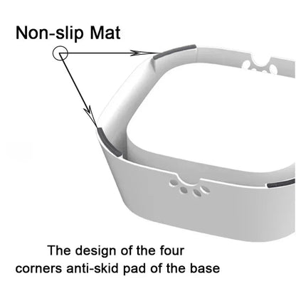 Pet Floating Water Bowl, Cat Dog Anti-spill Drinking Bowl No Wet Mouth, Removable Easy Clean Dustproof Pet Supplies