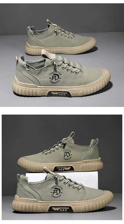 Brand protection 2026 new men's lightweight non-slip breathable wear-resistant running sports fashion versatile casual shoes