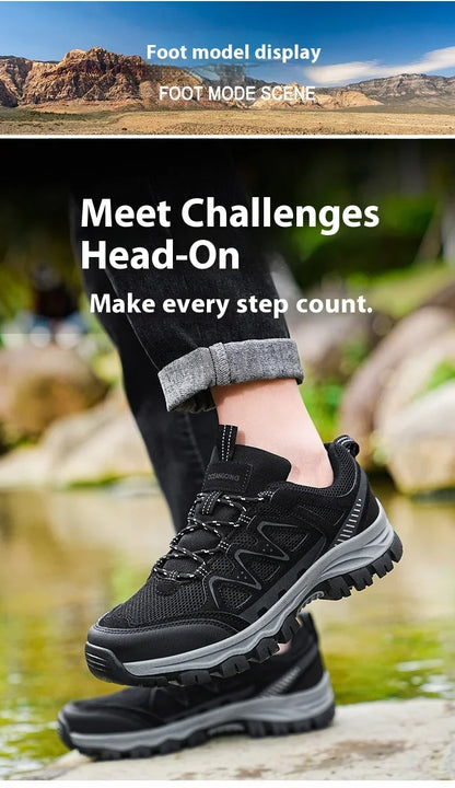 Men'S Hiking Shoes Sports Shoes Classic Design Outdoor Hiking Breathable Lightweight Sports Shoes Autumn New Items 39-48