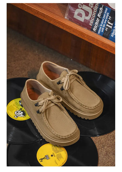 Men Thick Soled Sneakers Fashion Spring/Autumn Soft Board Shoes Personalized Trend Versatile Multi Functional Men Casual Shoes