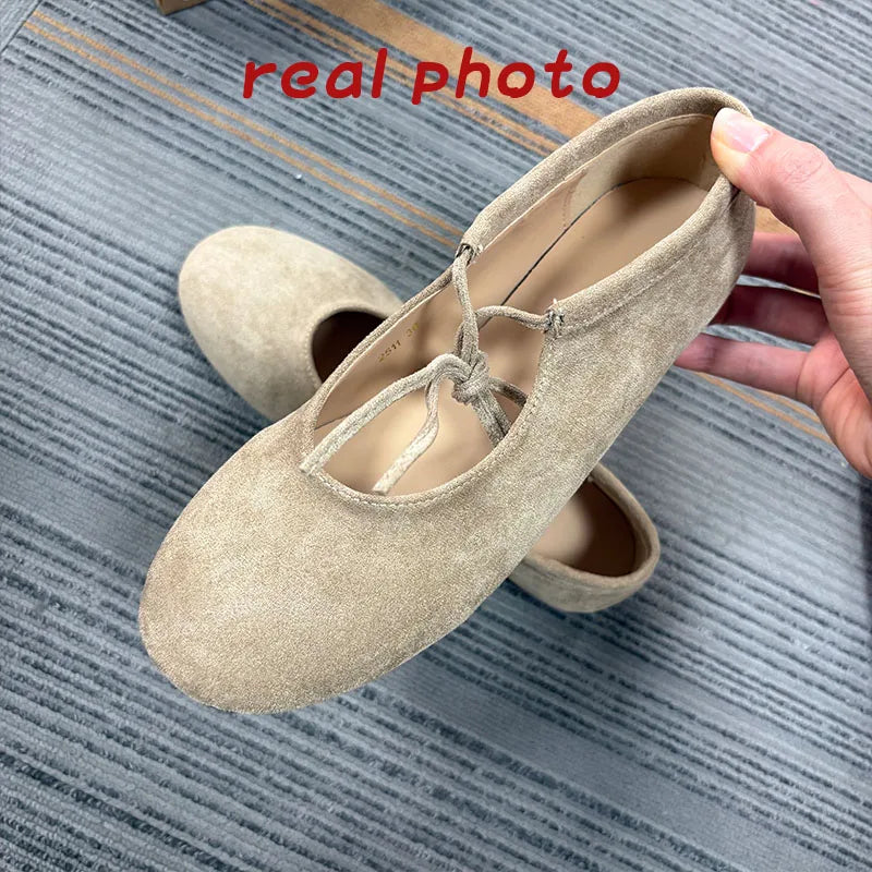 Fashion Butterfly-Knot  Women Flats With Shoes Casual Female Soft Footwear Round Toe Ladies Flats Slip On Shoes
