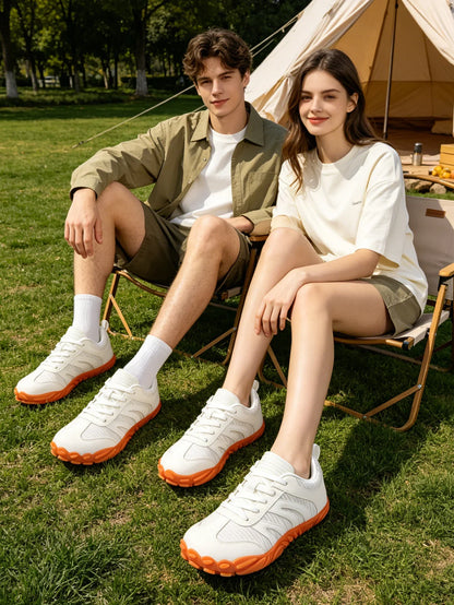 2026 New Men's Wide Shoes, Women's Outdoor Lightweight Running Sports Shoes,Scattered Soft Loose Minimalist Fashion Casual Shoes