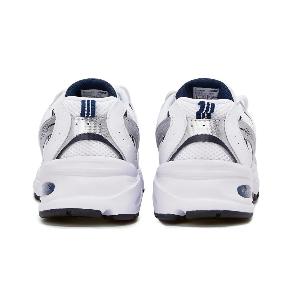 New Balance NB 530: Snug Fit, Comfortable, Cushioned, and Durable Women's Low-Top Casual Shoes in White GR530SB1