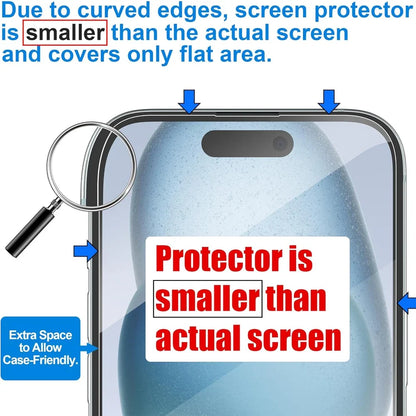 Clear Glass Film For iPhone 17 16 15 Pro Max Screen Protector For iPhone 11 12 13 14 15 Pro Tempered Glass IPhone13 Mini 16 Plus