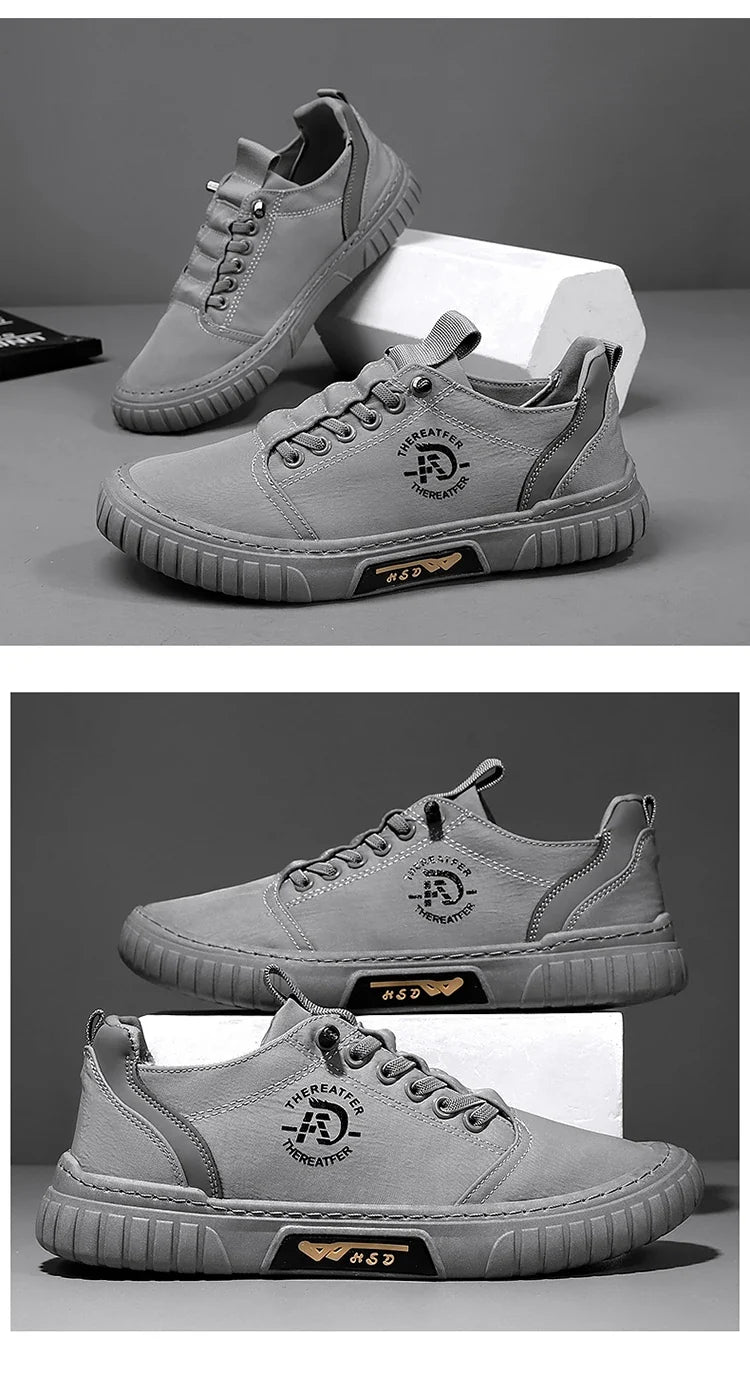 Brand protection 2026 new men's lightweight non-slip breathable wear-resistant running sports fashion versatile casual shoes