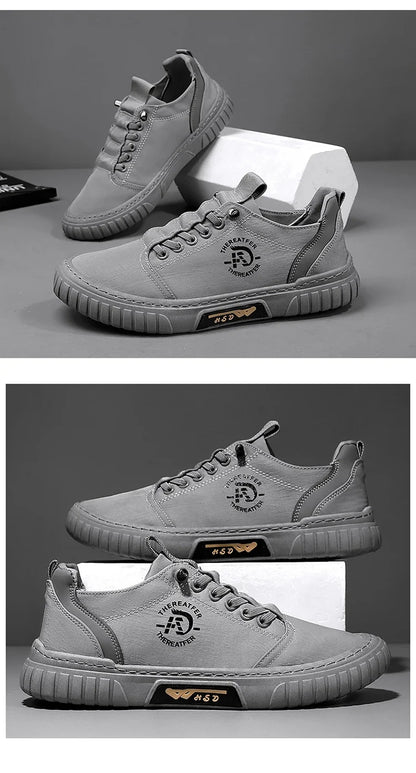 Brand protection 2026 new men's lightweight non-slip breathable wear-resistant running sports fashion versatile casual shoes