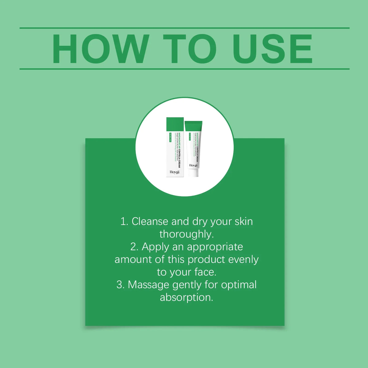 Centella Soothing Cream with Ceramide & B5 Face Repair Moisturizer Redness Relief Soothing Cream for Dry Sensitive Skin