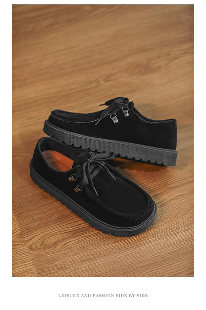 Men Thick Soled Sneakers Fashion Spring/Autumn Soft Board Shoes Personalized Trend Versatile Multi Functional Men Casual Shoes