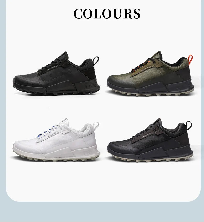 New Men's Shoes Mesh Breathable Outdoor Hiking Shoes Men Lightweight Anti Slip Waterproof Casual Sports Shoes zapatillas hombre