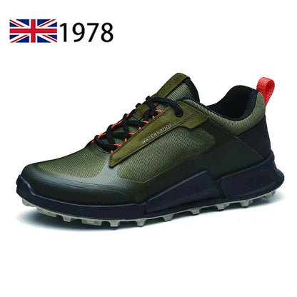 New Men's Shoes Mesh Breathable Outdoor Hiking Shoes Men Lightweight Anti Slip Waterproof Casual Sports Shoes zapatillas hombre